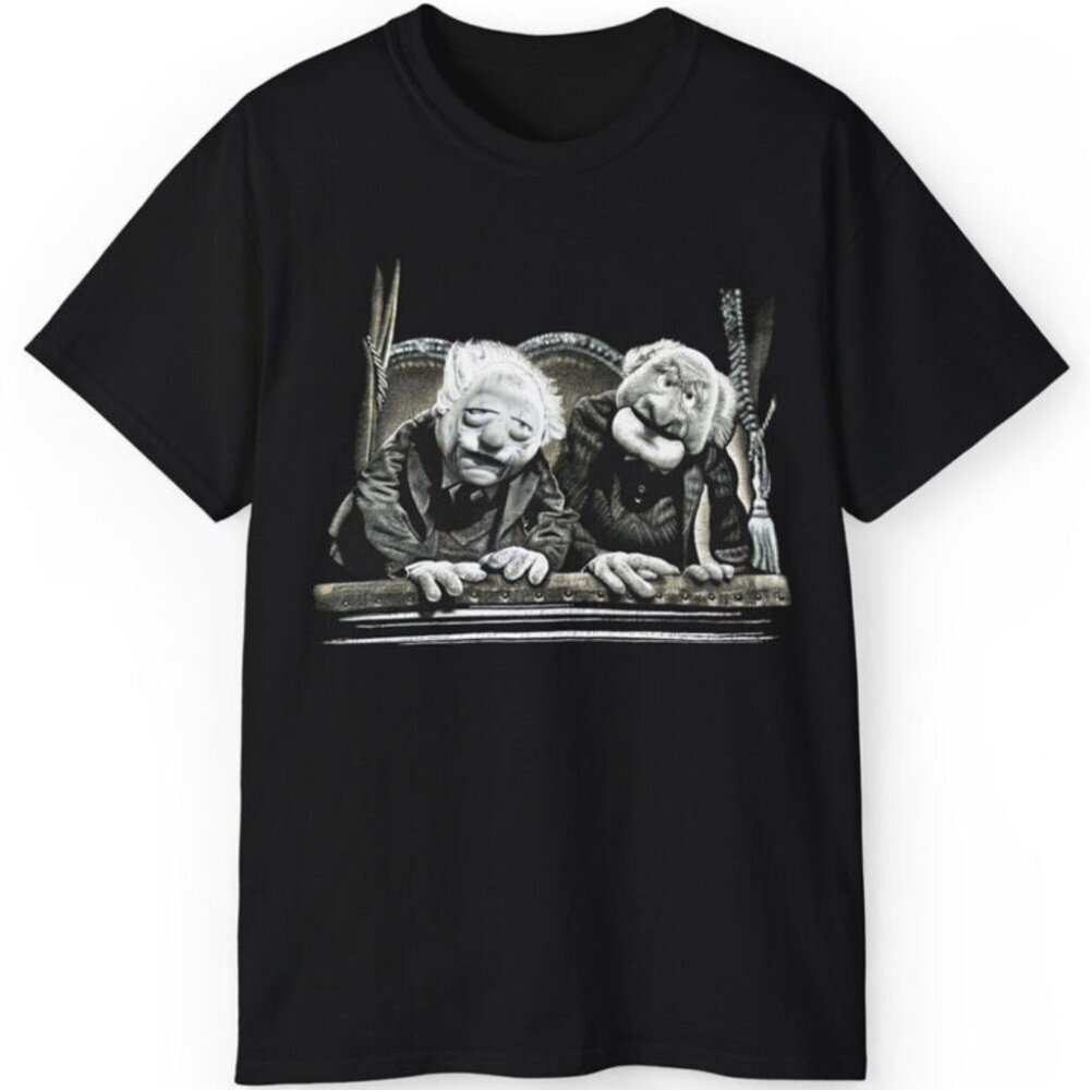Muppets Statler and Waldorf Tee Retro Cartoon Humor T-Shirt
